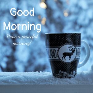 Snow Good Morning Images