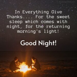 gratitude good night quotes